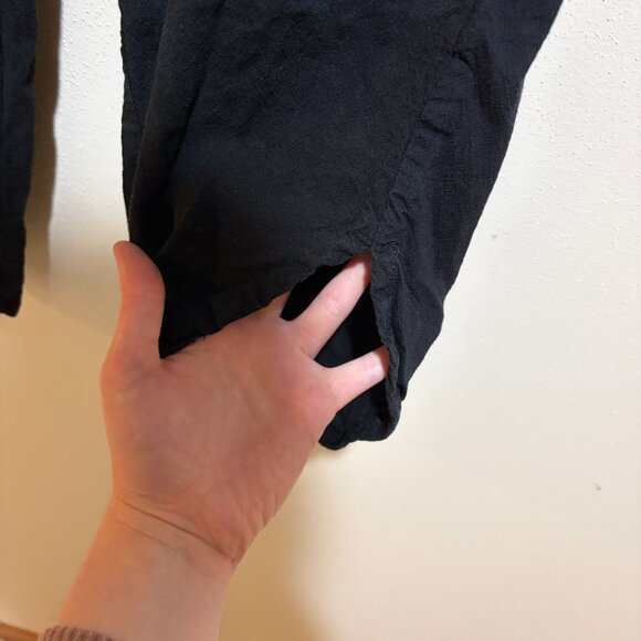 Marine Layer Allison Wide Leg Pants Black - Picture 8 of 16